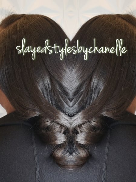Image of  Women's Hair, 4A, Hair Texture, 4B, 4C, Silk Press, Permanent Hair Straightening