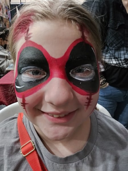 Image of  Face Painting, Characters, Superhero, Shapes & Things, Claw Marks