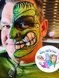 View Face Painting, Characters, Superhero, Shapes & Things, Mask - Leana Kane, Elgin, IL