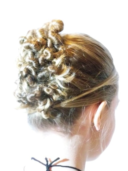 Image of  Women's Hair, Updo, Hairstyles