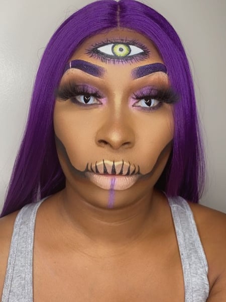 Image of  Makeup, Skin Tone, Look, Halloween, Technique