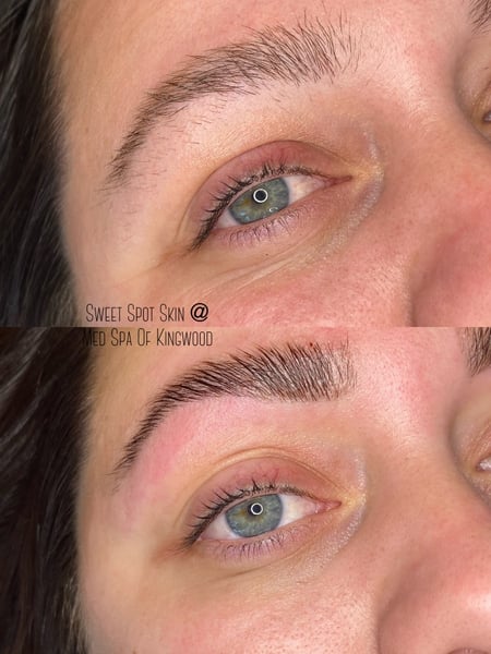 Image of  Brow Lamination, Brows, Brow Shaping, Arched, Brow Sculpting, Brow Tinting, Wax & Tweeze, Brow Technique