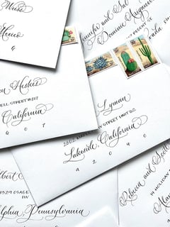 View Calligraphy, Calligraphy Service, Envelope Addressing - Amy DuBois, Dallas, TX