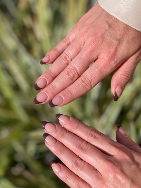 Image of  Nails, Manicure, Nail Length, Long, Gel, Nail Finish, Pedicure