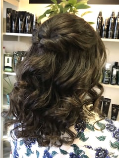View Women's Hair, Updo, Hairstyles, Curly - Cheri, Wilmington, MA