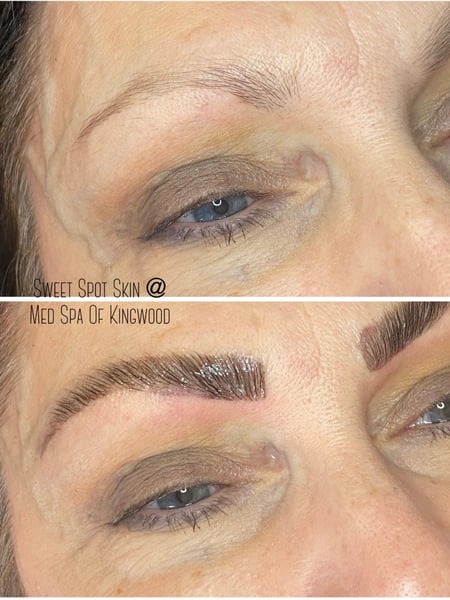 Image of  Brow Lamination, Brows, Brow Sculpting, Wax & Tweeze, Brow Technique, Brow Tinting, Arched, Brow Shaping