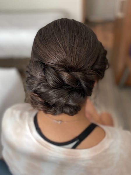 Image of  Women's Hair, Hairstyle, Updo