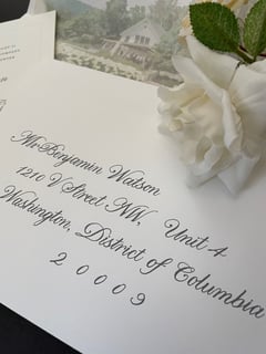 View Calligraphy, Calligraphy Service, Envelope Addressing - Katherine Glattard, Wilmette, IL