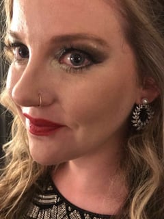 View Very Fair, Colors, Glitter, Glam Makeup, Look, Evening, Skin Tone, Makeup - Rebecca Green, Middleboro, MA