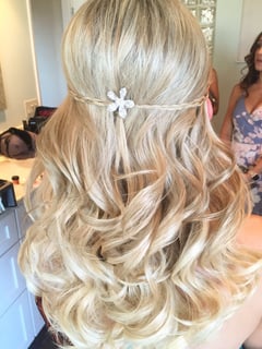 View Blowout, Hairstyles, Curly, Women's Hair, Bridal, Hair Extensions, Clip-In - Cherie Knight, San Diego, CA