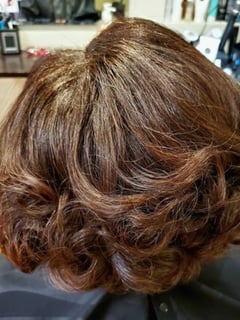 View Women's Hair, Full Color, Hair Color, Red, Shoulder Length, Hair Length, Curly, Haircuts, Curly, Hairstyles - Mickey , Washington, DC