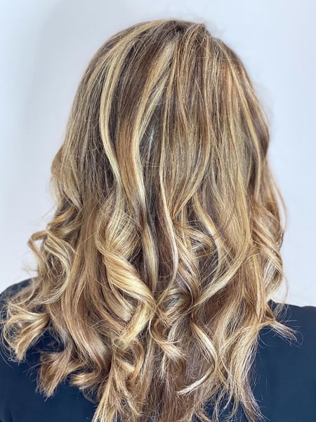 Image of  Women's Hair, Hair Color, Highlights, Color Correction