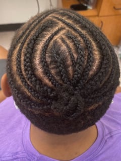 View 4C, Hairstyles, Women's Hair, Protective, Braids (African American), Natural, Hair Texture - Natily Mayberry, College Station, TX