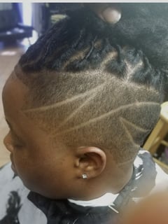 View Shaved, Haircuts, Women's Hair, Hairstyles, Locs - Kayla Parker, Pearland, TX