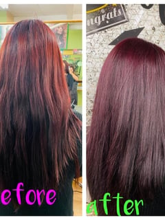 View Hair Color, Women's Hair, Red, Full Color - mauro ortega, New York, NY