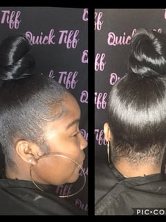 View Smoothing , Silk Press, Hairstyle, Protective Styles (Hair), Women's Hair - Tiffany Dingleel, Baltimore, MD