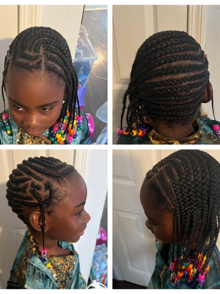 Image of  French Braid, Hairstyle, Kid's Hair