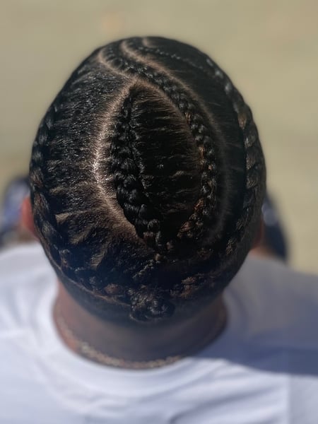 Image of  Braids (African American), Hairstyles, Men's Hair