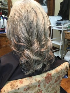 View Women's Hair, Long Hair (Upper Back Length), Hair Length - Carol Cheshire, Coopersburg, PA