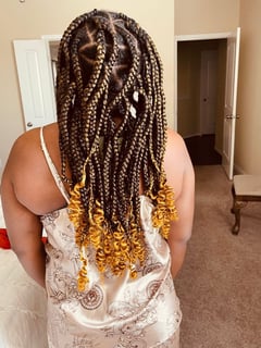 View Protective Styles (Hair), Hairstyle, Braids (African American) - Tinuade Bakare, Houston, TX