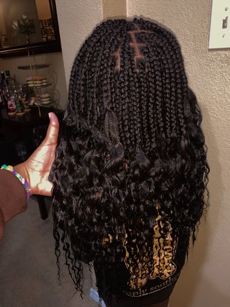 Image of  Braiding (African American), Hairstyle, Kid's Hair, Protective Styles