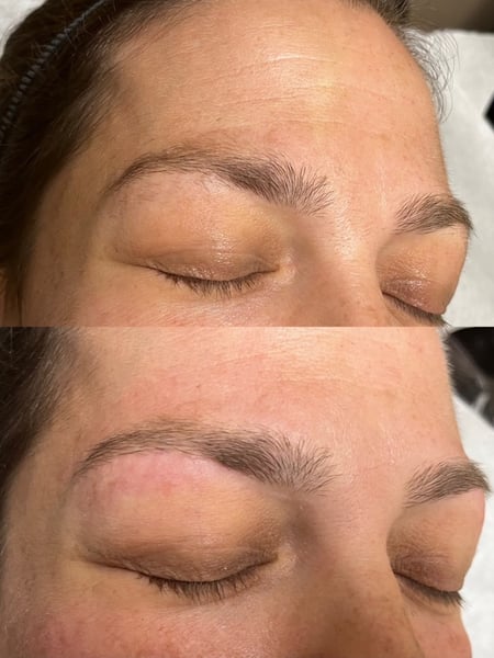 Image of  Threading, Brow Technique, Brows, Arched, Brow Shaping