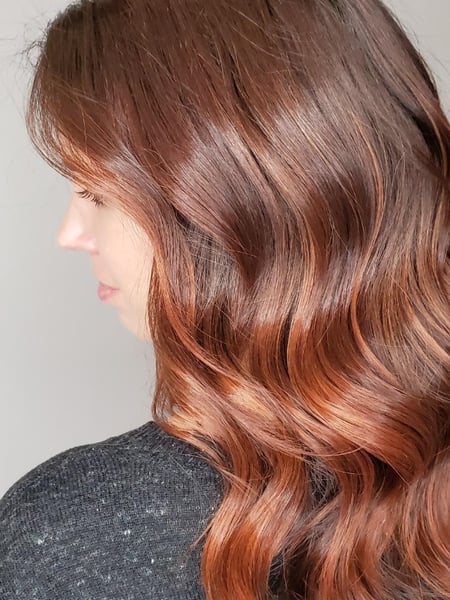 Image of  Women's Hair, Hair Color, Balayage, Brunette