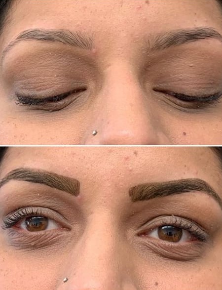 Image of  Brows, Brow Sculpting, Brow Shaping, Arched, Threading, Brow Technique, Brow Lamination