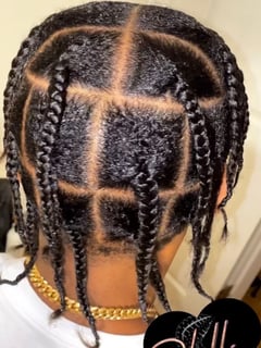 View Hairstyles, Men's Hair, Braids (African American) - Rebellious Styles, New York, NY