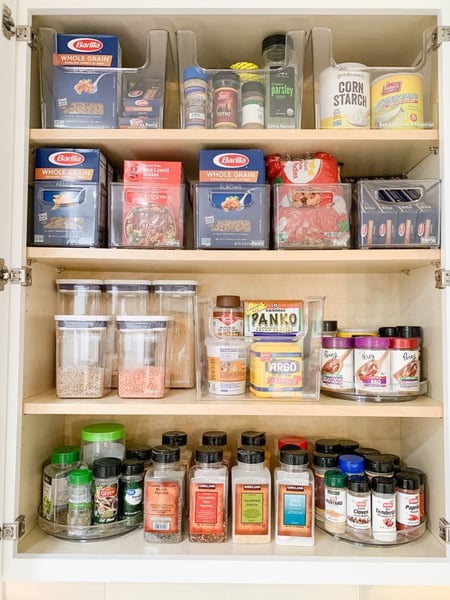 Image of  Professional Organizer, Kitchen Organization, Food Pantry, Spice Cabinet, Baking Supplies, Kitchen Shelves