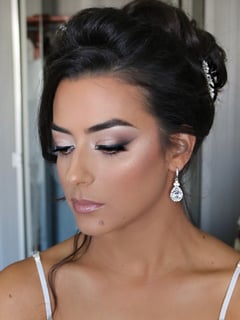 View Bridal, Makeup, Women's Hair, Hairstyle, Look, Bridal Hair - Fabiola Mistelske, Orlando, FL