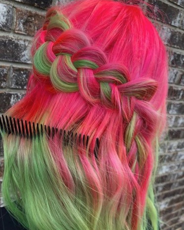 Image of  Women's Hair, Balayage, Hair Color, Fashion Color, Long, Hair Length, Beachy Waves, Hairstyles
