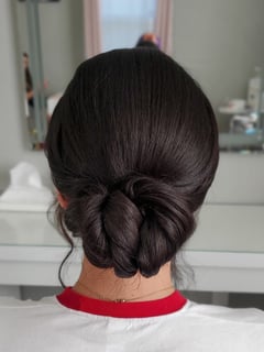 View Hair Length, Shoulder Length, Women's Hair, Bridal, Hairstyles, Updo - Crystel Franco-Cortez , San Antonio, TX