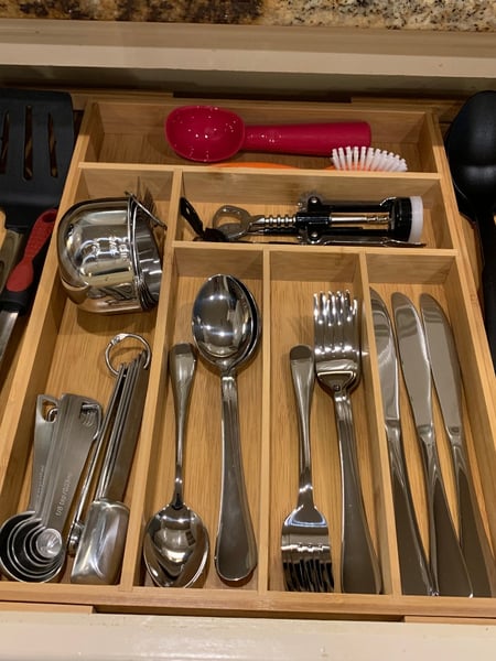 Image of  Professional Organizer, Home Organization, Kitchen Organization, Storage, Kitchen Drawers, Utensils