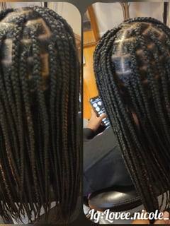 View Women's Hair, Braids (African American), Hairstyles, Protective, 4C, Hair Texture - Alexus H, Detroit, MI