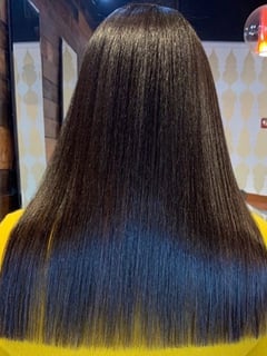 View Hairstyles, Straight, Hair Length, Long, Hair Color, Black, Women's Hair - Alexa Corrado, Atlanta, GA