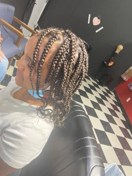 Image of  Braiding (African American), Hairstyle, Kid's Hair
