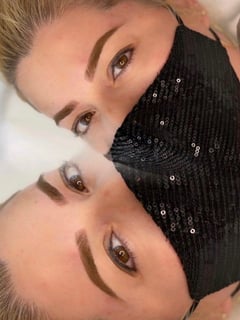 View Straight, Arched, Nano-Stroke, Microblading, Ombré, Steep Arch, S-Shaped, Rounded, Brow Shaping, Brows - Marybi Cortes, Las Vegas, NV