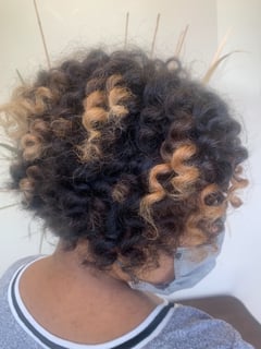 View Women's Hair, Coily, Haircuts - Amber Stipanovich, Brandon, FL