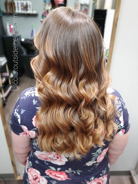 Image of  Women's Hair, Balayage, Hair Color, Brunette