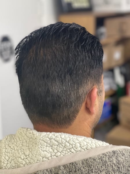 Image of  Men's Hair, Haircut, Low Fade