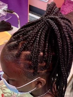 View Boho Chic Braid, Hair Restoration, Permanent Hair Straightening, Hair Texture, Updo, Straight, Protective, Natural, Hair Extensions, Locs, Braids (African American), Hairstyles, Women's Hair - Octavia S Addison, Charlotte, NC
