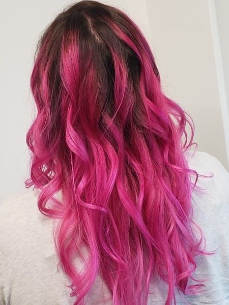 Image of  Women's Hair, Hair Color, Fashion Color