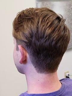 View Men's Hair, Medium Fade, Haircut - Misty Al-Eryani, Indianapolis, IN