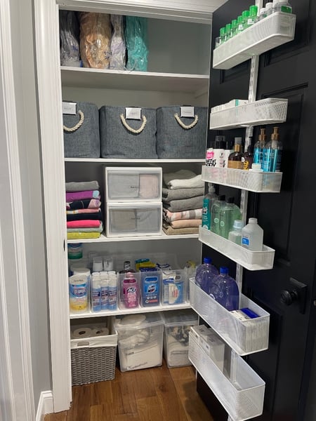 Image of  Professional Organizer, Home Organization, Storage, Closet Organization, Linens, Medicine Cabinet, Cleaning Supplies