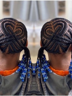 View 3B, Hairstyle, Women's Hair, Braids (African American), 4C, 4B, 3A, 4A, 3C, Hair Texture - Cindy Worrell, Beaverton, OR
