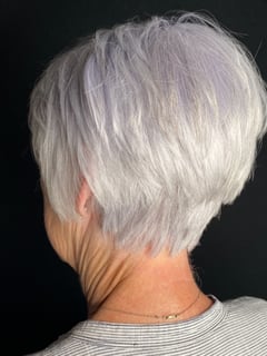 View Hair Length, Short Hair (Ear Length), Women's Hair - Kayla White, Lake Charles, LA