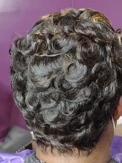 View Women's Hair, Perm, Perm Relaxer, Short Ear Length, Pixie - Pixie An Presses, Riverdale, GA