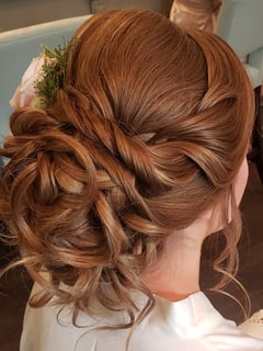 View Women's Hair, Updo, Hairstyles, Bridal, Glam Makeup, Look, Bridal - Brittany Allison, Nassau, NY