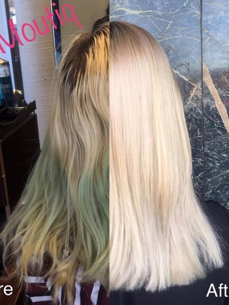 Image of  Women's Hair, Color Correction, Hair Color